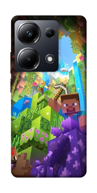 Чохол на Xiaomi Poco M6 Pro 4G Minecraft forever фото 1 з 1