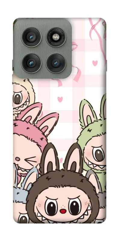 Чохол на Motorola Edge 60 Pro All Labubu 2 фото 1 з 1