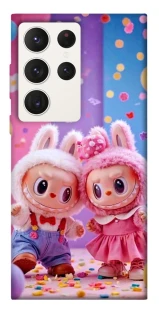 Чехол на Samsung Galaxy S23 Ultra Labubu twins ver.3 фото 1 из 1