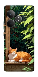 Чехол на Realme GT Neo 6 SE red cat фото 1 из 1