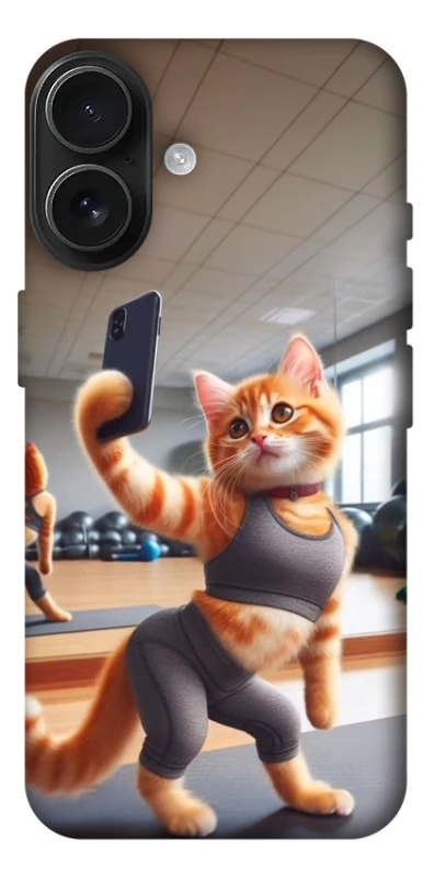 Чехол на Apple iPhone 17 (6.3") Кошечка фото 1 из 1