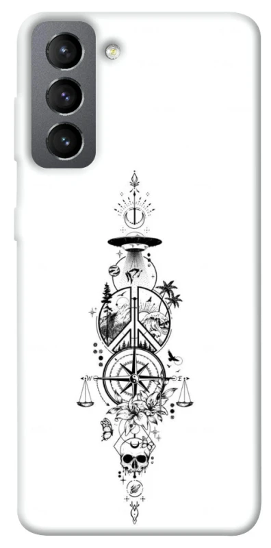 Чохол на Samsung Galaxy S21 FE Tattoo ver.7 фото 1 з 1