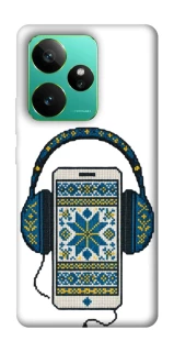 Чехол на Realme GT 7 Современная вышиванка фото 1 из 1