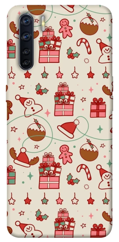 Чехол на Oppo A91 Новогодний v14 фото 1 из 1