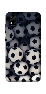 Чехол на ZTE Blade A31 Футбольные мячи фото 1 из 1