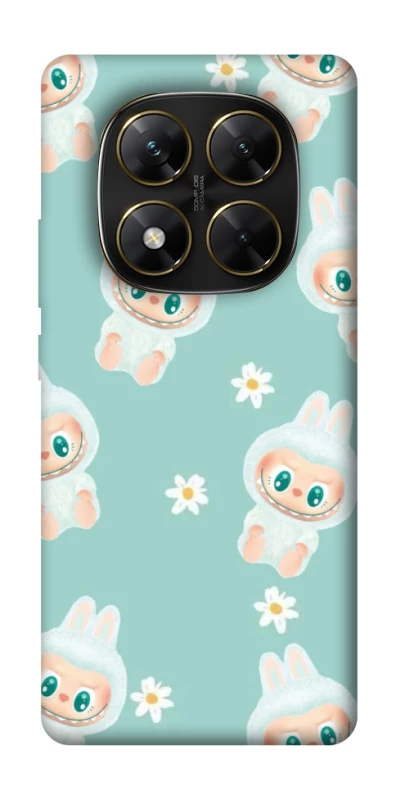 Чохол на Xiaomi Poco X7 Labubu Green фото 1 з 1