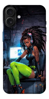 Чехол на Apple iPhone 16 Plus Cyber girl фото 1 из 1
