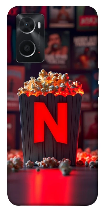 Чехол на Oppo A76 4G Netflix and popcorn фото 1 из 1