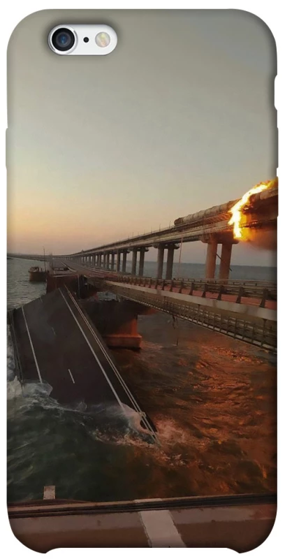 Чохол на Apple iPhone 6/6s (4.7") Кримський міст втомився фото 1 з 1