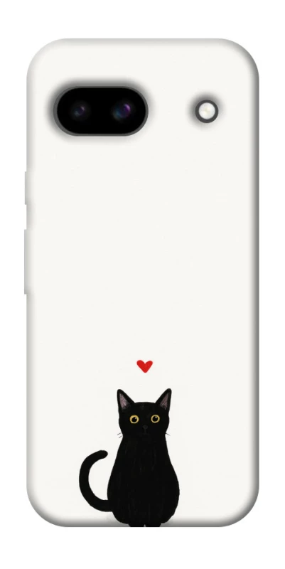 Чохол на Google Pixel 8a cat in love фото 1 Чохол на Google Pixel 8a cat in love фото 1 з 1