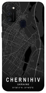 Чохол на Samsung Galaxy M30s / M21 Chernihiv map фото 1 з 1