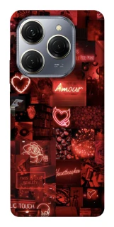 Чохол на TECNO Spark 20 Pro Love collage ver.6 фото 1 з 1