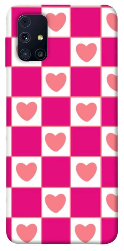 Чохол на Samsung Galaxy M31s Chess heart фото 1 з 1