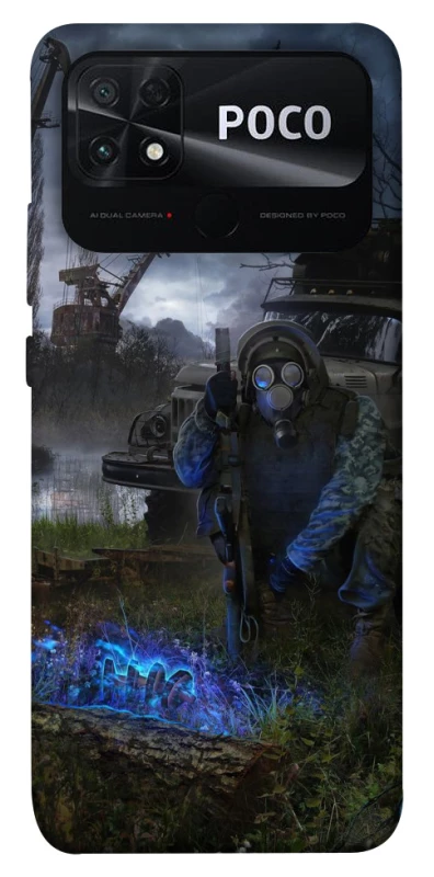 Чохол на Xiaomi Poco C40 Сталкер v9 фото 1 з 1