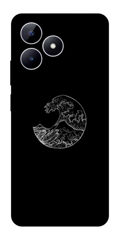 Чохол на Realme Note 50 5G Black tsunami фото 1 з 1