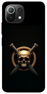 Чохол на Xiaomi Mi 11 Lite Golden Skull фото 1 з 1