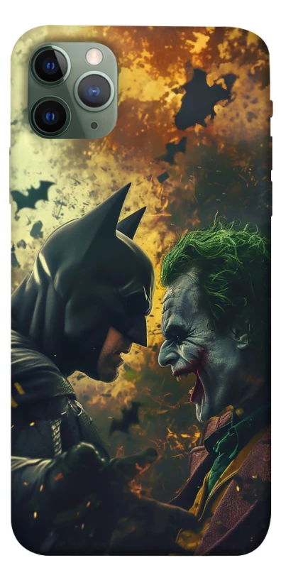 Чехол на Apple iPhone 11 Pro Max (6.5") Batman and the Joker фото 1 из 1