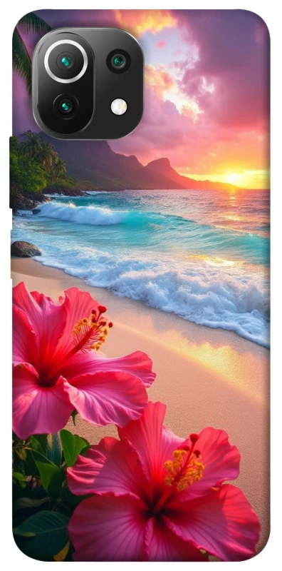 Чехол на Xiaomi Mi 11 Lite Flowers v21 фото 1 из 1