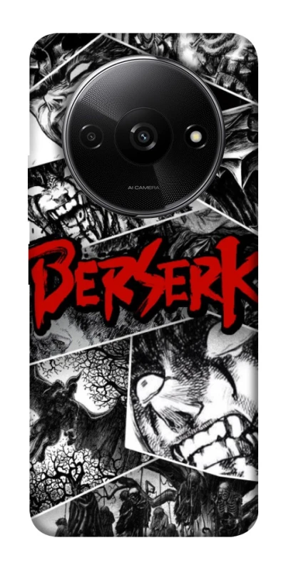 Чехол на Xiaomi Redmi A3 Berserk collage ver.2 фото 1 из 1