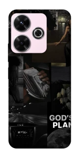 Чехол на Xiaomi Redmi 13 4G God's plan фото 1 из 1