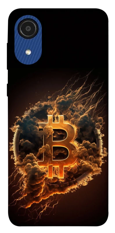 Чохол на Samsung Galaxy A03 Core Smoky Bitcoin фото 1 з 1