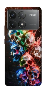 Чохол на Xiaomi Poco F6 Pro Skulls фото 1 з 1