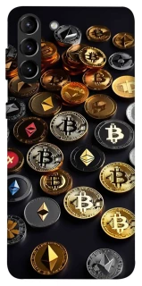 Чехол на Samsung Galaxy S21+ Many coins фото 1 из 1
