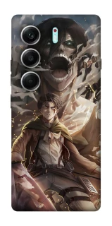 Чехол на Tecno Camon 40 Pro 5G Eren Yeager фото 1 из 1