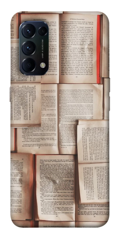 Чохол на Oppo Reno 5 4G Книги фото 1 з 1