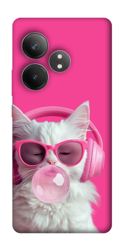 Чохол на Realme GT Neo 6 Pink kitty фото 1 з 1