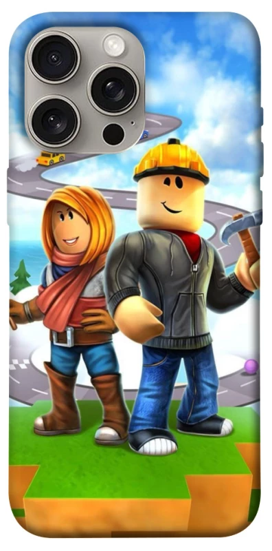 Чохол на Apple iPhone 15 Pro Max (6.7") Roblox Builder Adventure фото 1 з 1