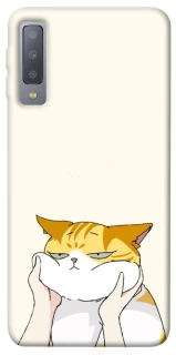 Чехол на Samsung A750 Galaxy A7 (2018) Cat bun фото 1 из 1