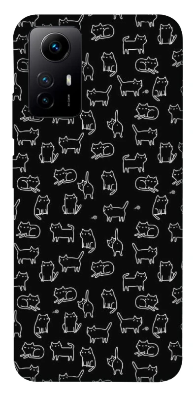 Чохол на Xiaomi Redmi Note 12S Black Cats фото 1 з 1