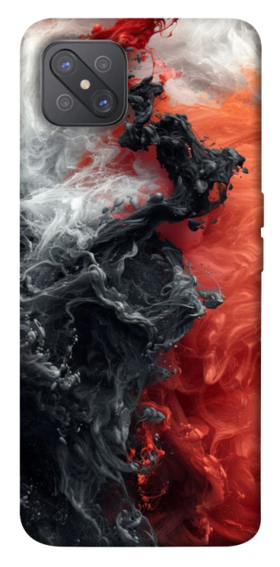 Чохол на Oppo A92s Black and Red фото 1 з 1