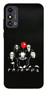 Чехол на ZTE Blade A53 Horror Friends фото 1 из 1