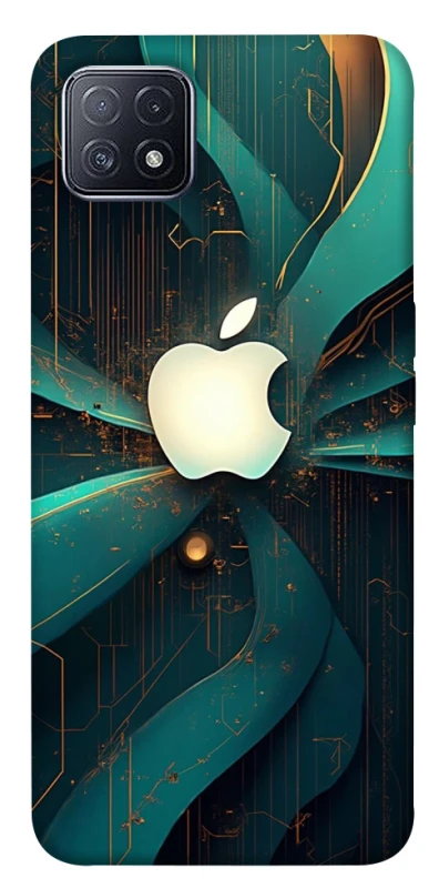 Чехол на Oppo A73 Apple logo ver.4 фото 1 из 1