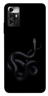 Чохол на ZTE Blade A72 Black snake фото 1 з 1