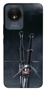 Чохол на Vivo Y02 Мечі Ведьмака фото 1 з 1