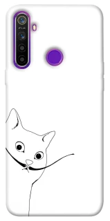 Чехол на Realme 5 Кот Дали фото 1 из 1