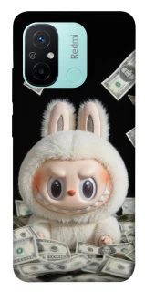 Чохол на Xiaomi Redmi 12C / Poco C55 Dollar Labubu фото 1 з 1