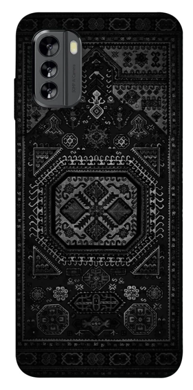 Чехол на Nokia G60 Черный ковер фото 1 из 1