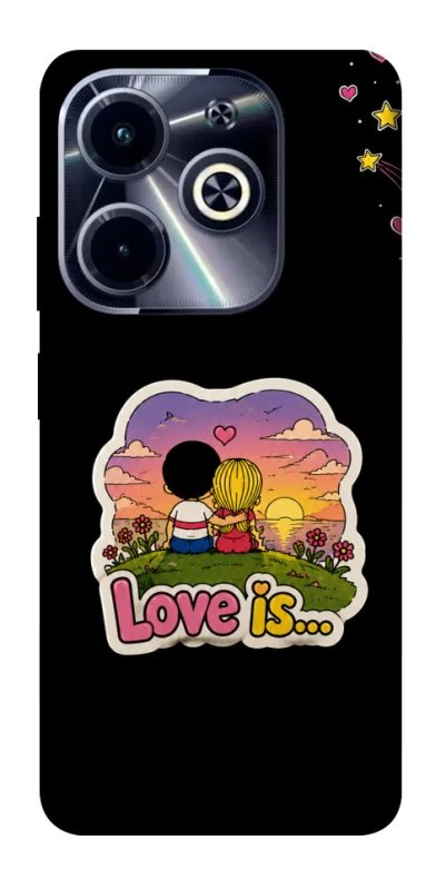 Чохол на Infinix Hot 40i Love is ver.5 фото 1 з 1