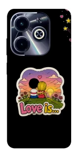 Чехол на Infinix Hot 40i Love is ver.5 фото 1 из 1