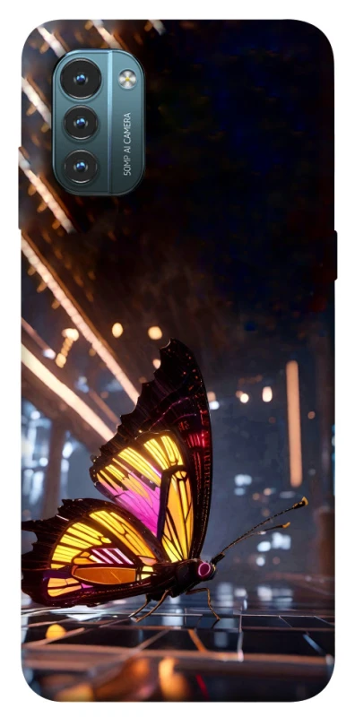Чехол на Nokia G21 Cyber butterfly фото 1 из 1