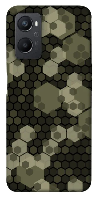 Чехол на Oppo A96 Camouflage v9 фото 1 из 1