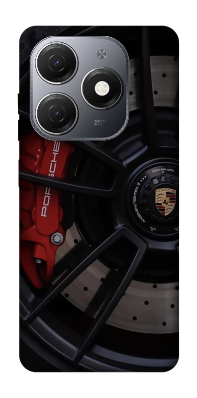 Чехол на TECNO Spark 20 Wheal porsche фото 1 из 1