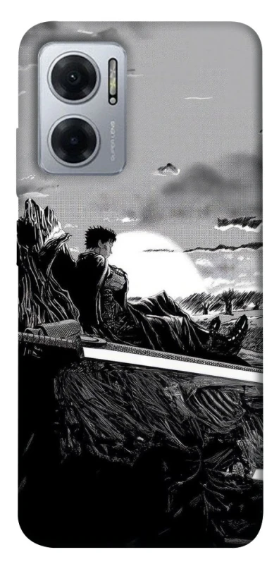 Чехол на Xiaomi Redmi Note 11E Berserk sunset фото 1 из 1