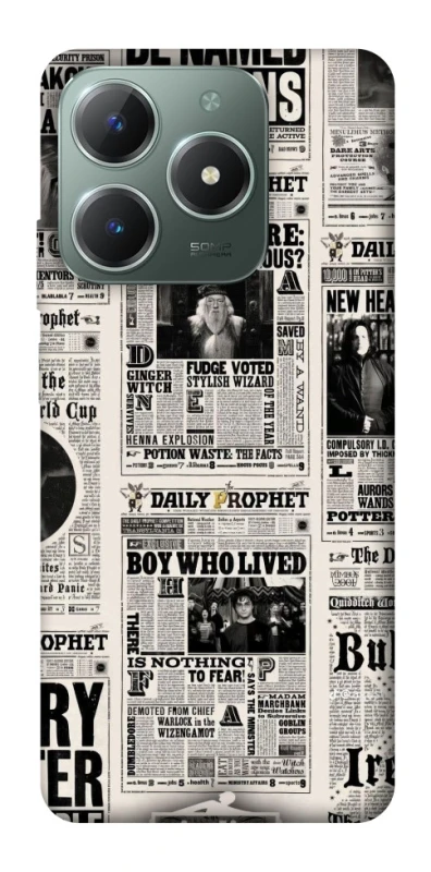Чохол на Realme C61 Harry Potter newspaper фото 1 з 1