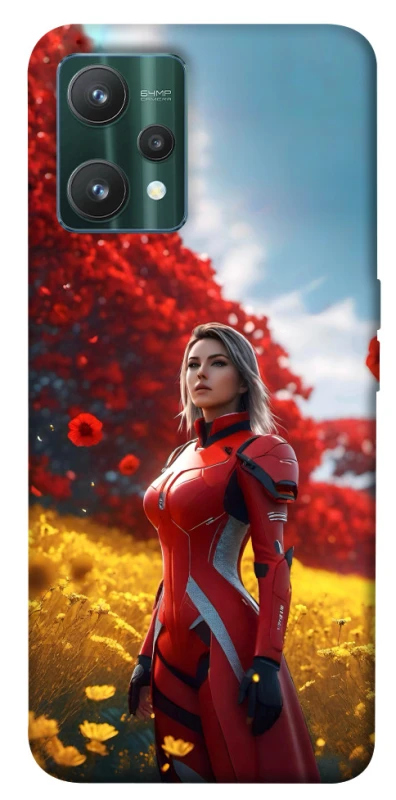 Чохол на Realme 9 Pro Cyber space girl ver.5 фото 1 з 1