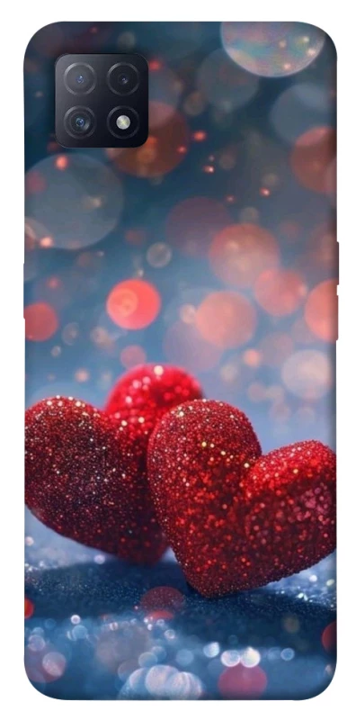 Чохол на Oppo A72 5G / A73 5G Red hearts фото 1 з 1